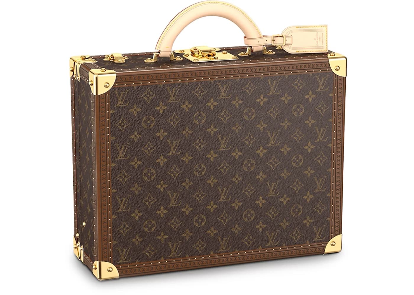 Louis Vuitton Suitcase Cotteville 40 Monogram Canvas Brown