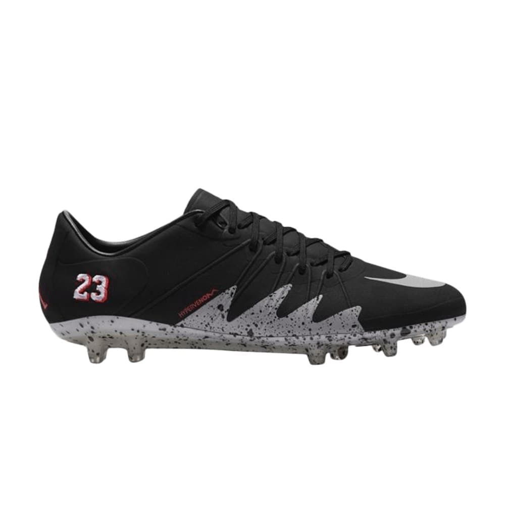 Air Jordan x Nike Hypervenom Phinish NJR FG 'Black Metallic Silver'