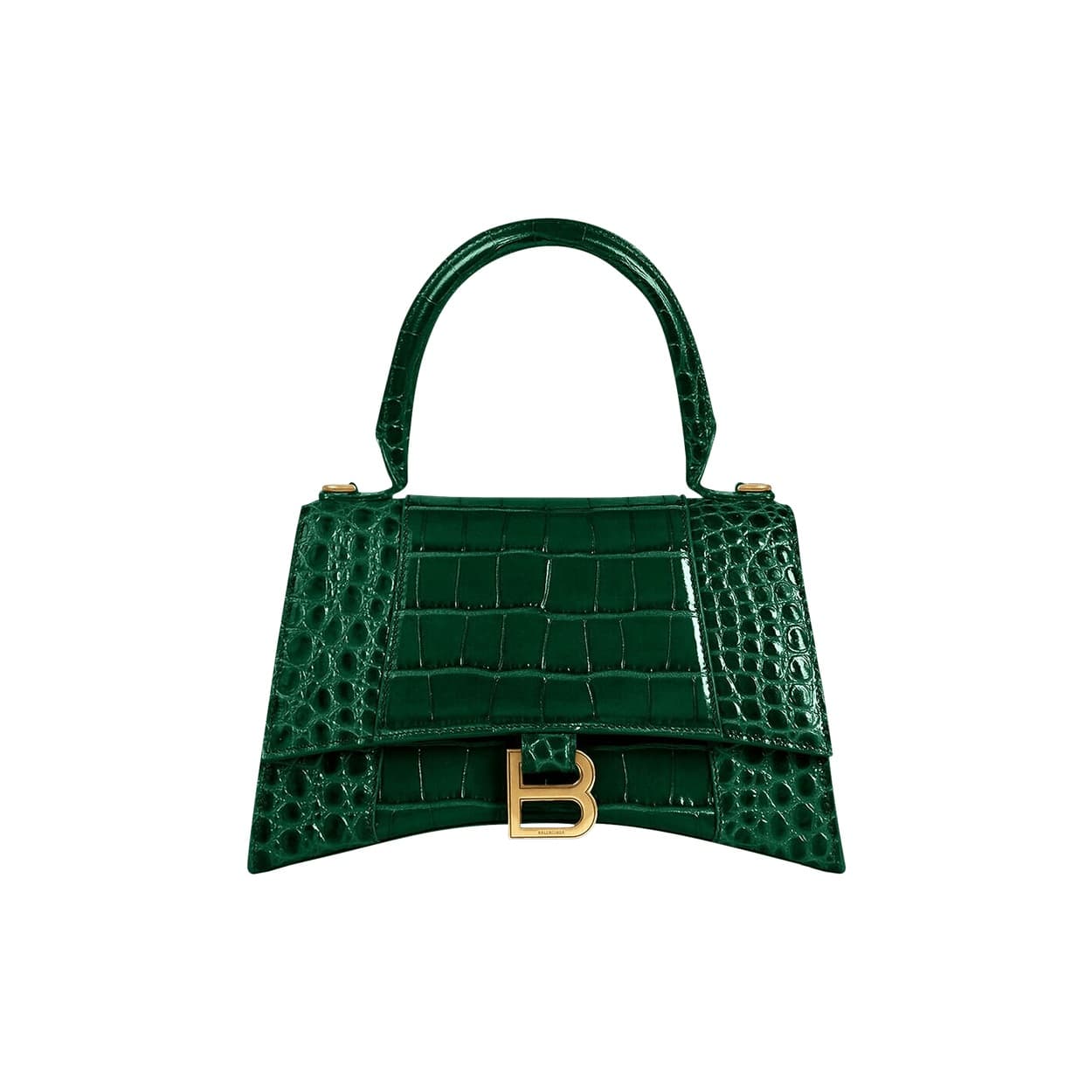 Balenciaga Small Hourlgass Top Handle Bag 'Green'
