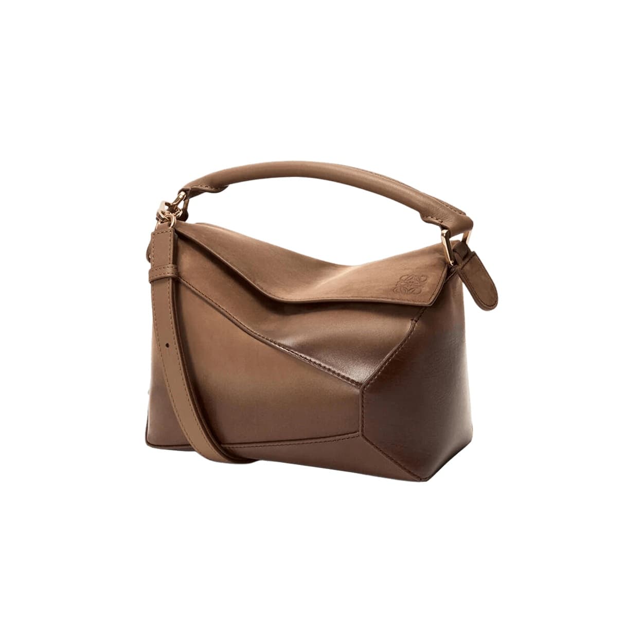Loewe Puzzle Edge Small Bag 'Mocha'