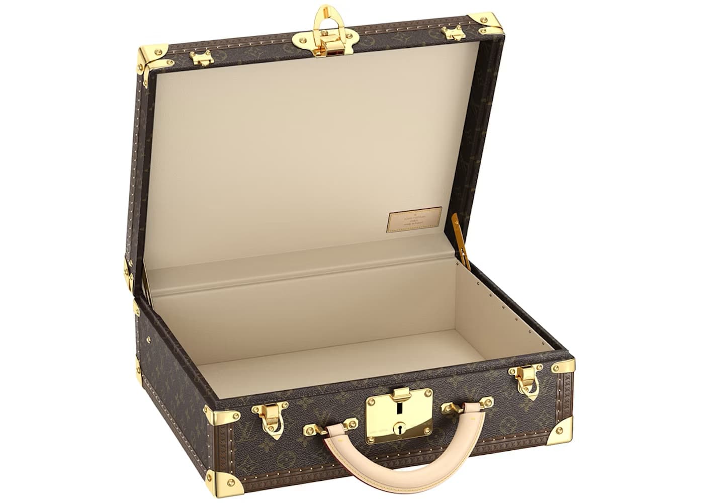 Louis Vuitton Suitcase Cotteville 40 Monogram Canvas Brown 2