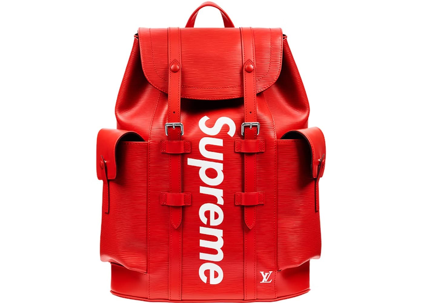 Louis Vuitton x Supreme Christopher Backpack Epi PM Red