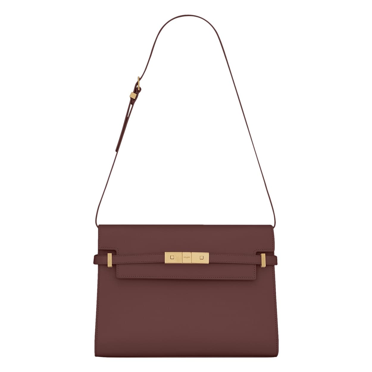 Saint Laurent Manhattan Shoulder Bag 'Rouge Eros'