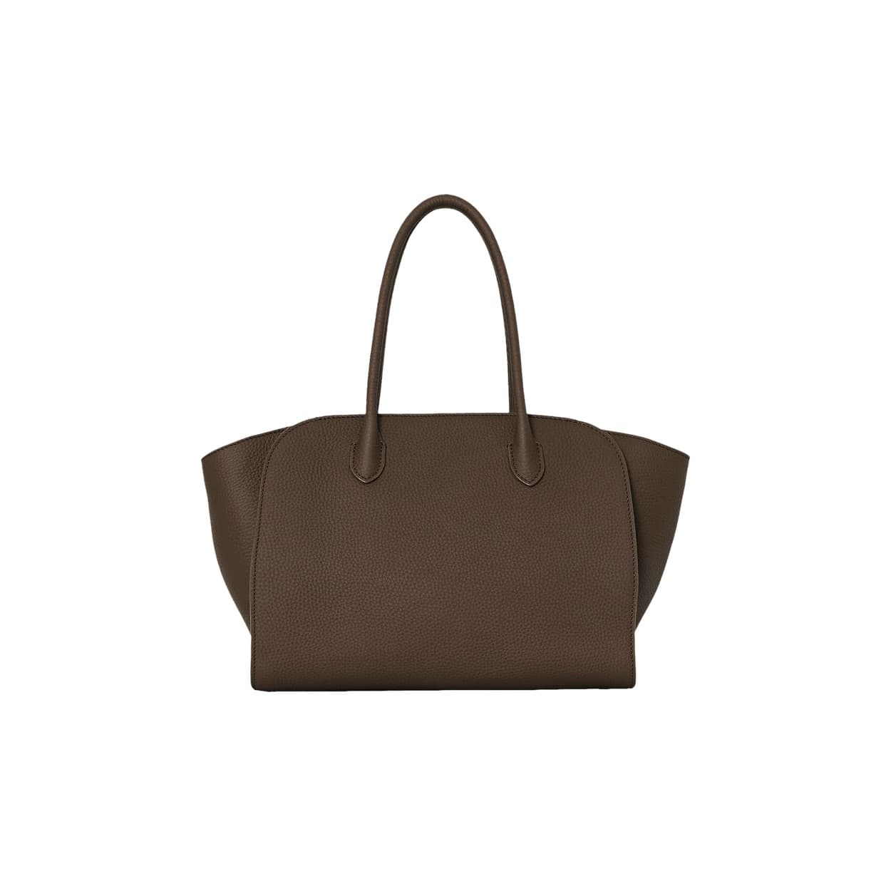 The Row Marlo 12 Leather Bag 'Dark Olive'