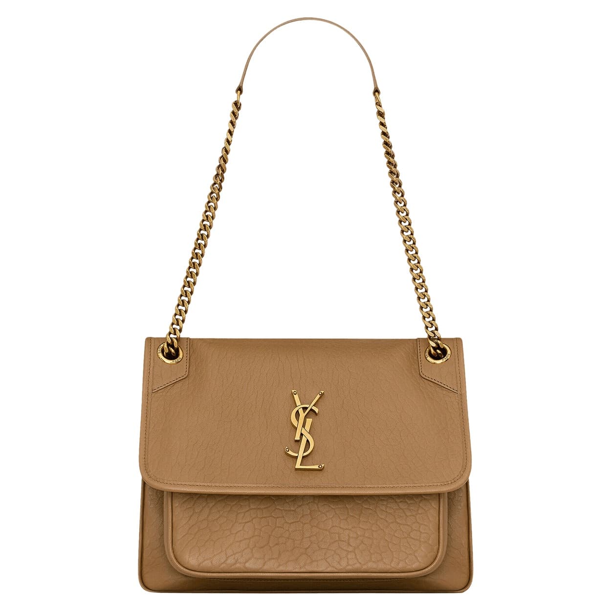 Saint Laurent Medium Niki Chain Bag 'Dark Cork'