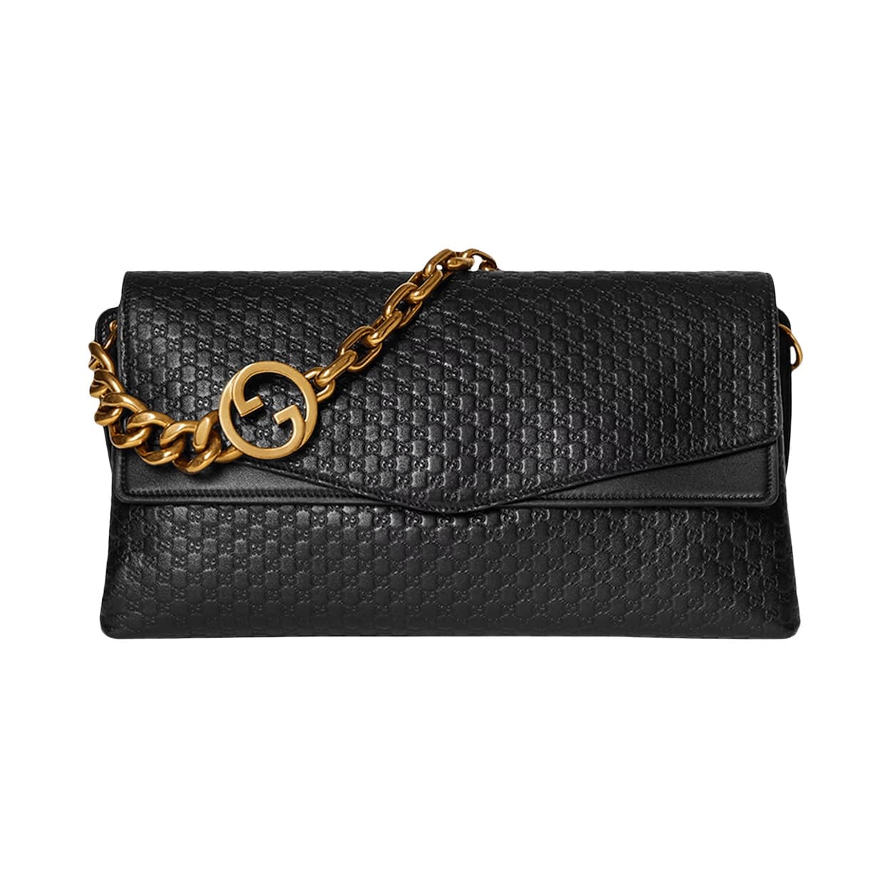 Gucci Large Shoulder Bag With Chain 'Pepper Brown'