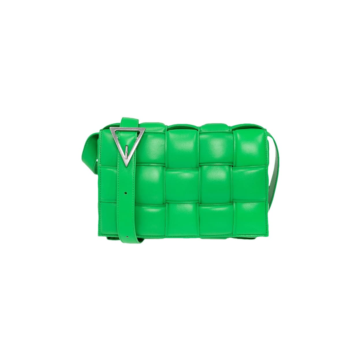Bottega Veneta Padded Cassette Bag 'Parakeet/Silver'