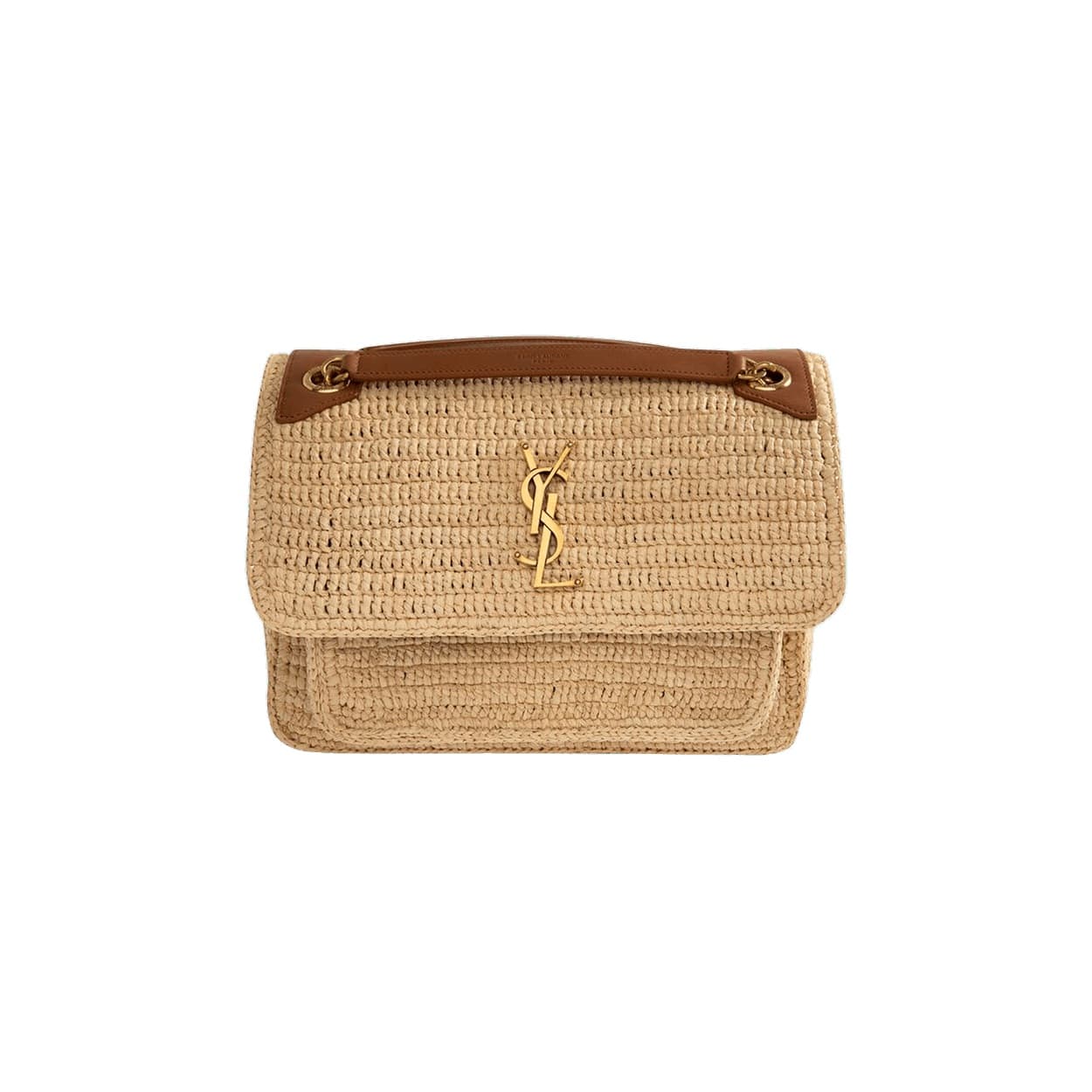 Saint Laurent Medium Niki Chain Bag 'Pale Brown/Brick'