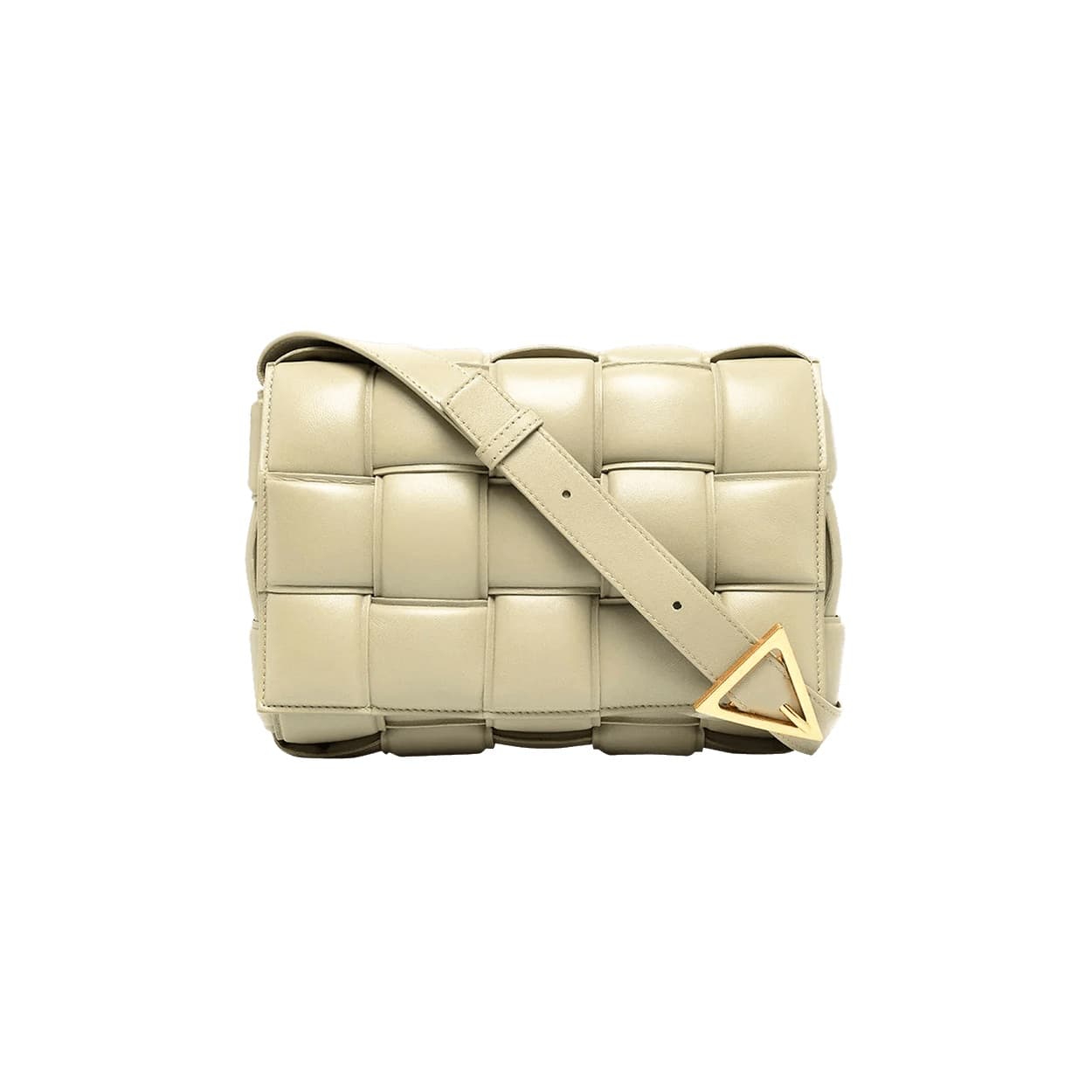Bottega Veneta Small Padded Cassette Bag 'Travertine Gold'