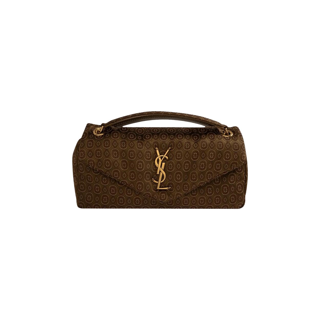 Saint Laurent Calypso Small Bag 'Military/Red'