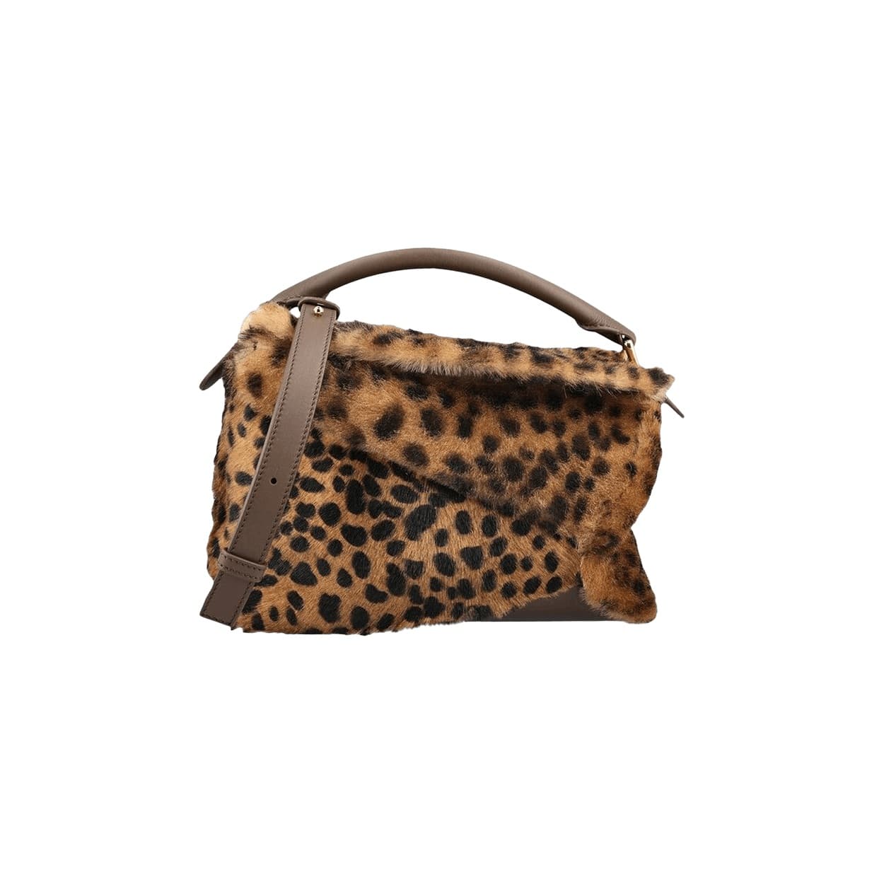 Loewe Puzzle Edge Small Bag 'Beige/Brown'