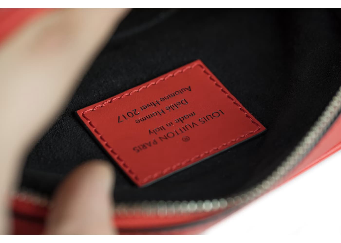 Louis Vuitton x Supreme Danube Epi PM Red 3