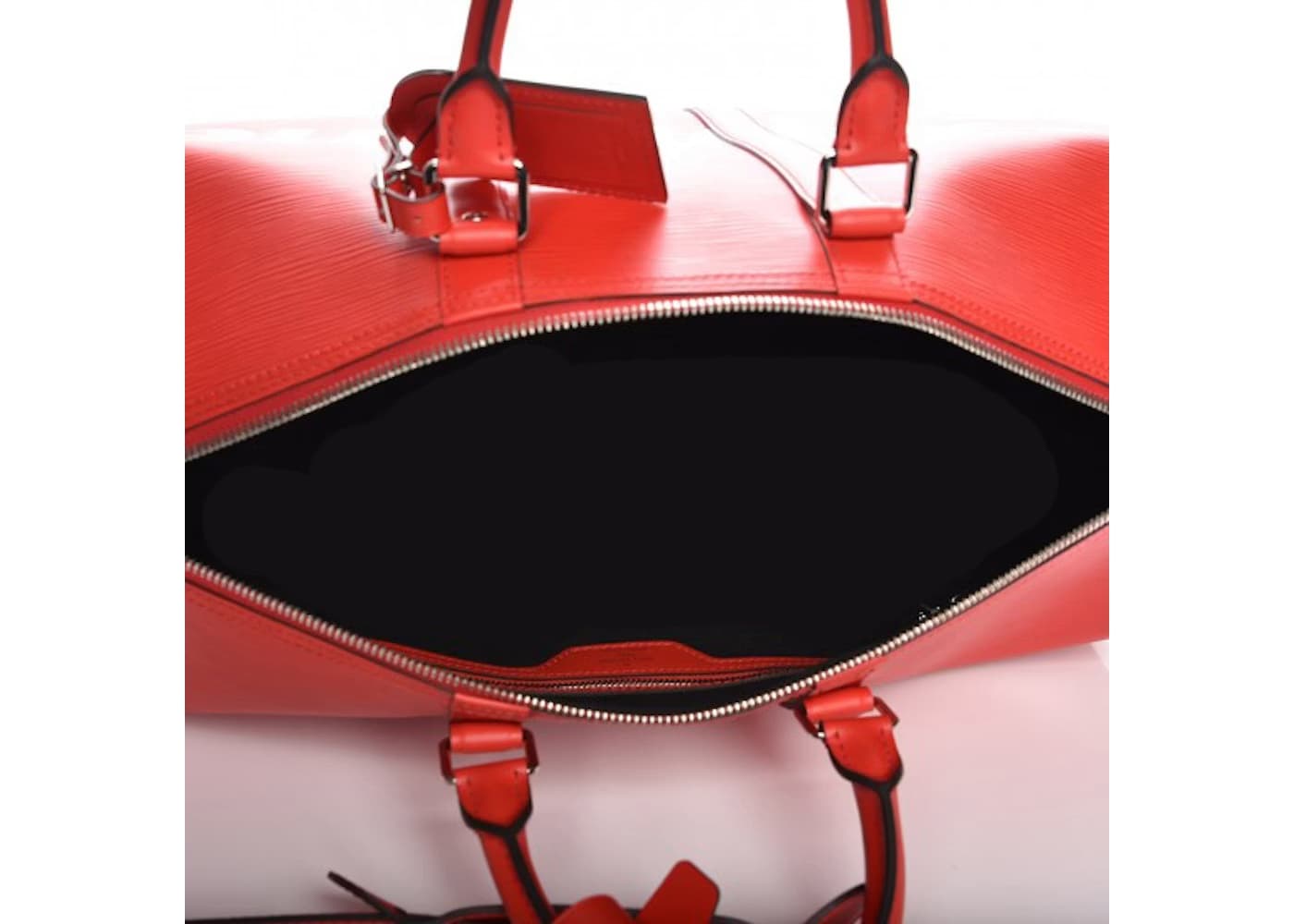 Louis Vuitton x Supreme Keepall Bandouliere Epi 45 Red 3
