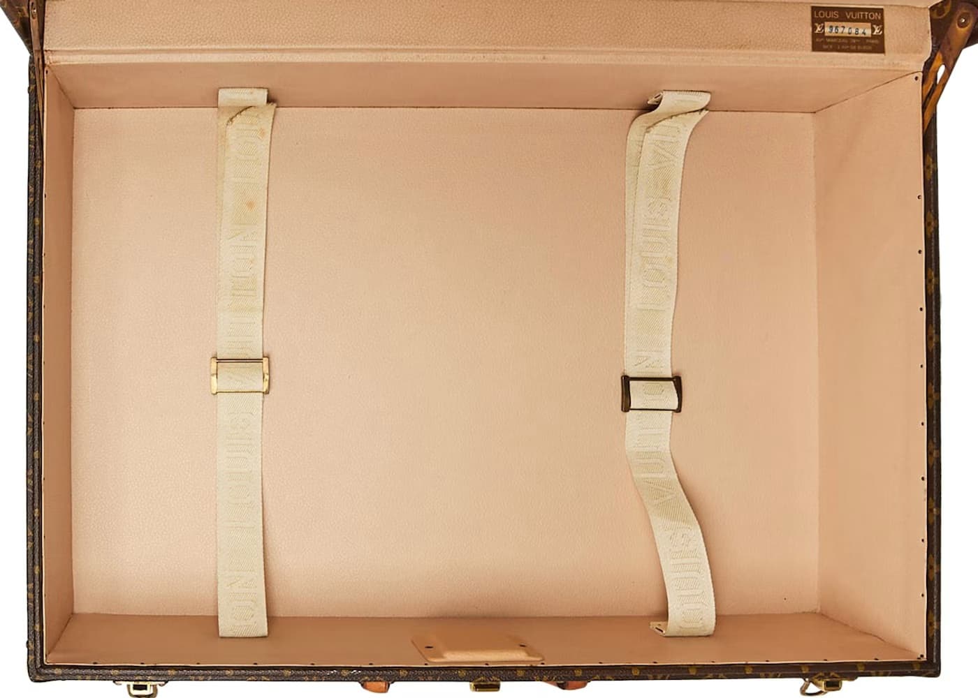Louis Vuitton Hardsided Suitcase Bisten Monogram 65 Brown 2