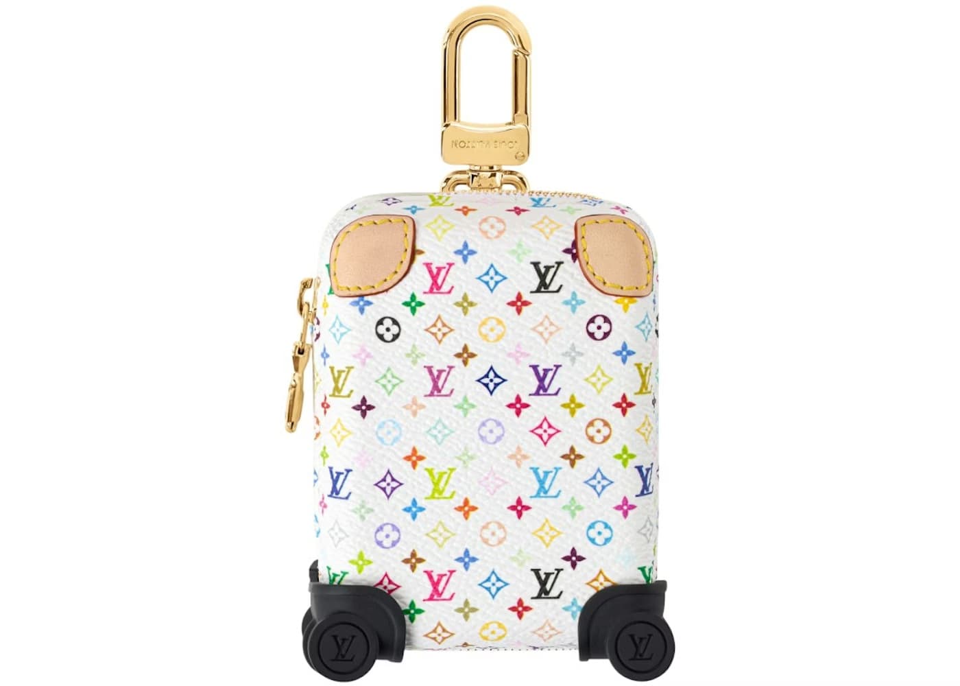 Louis Vuitton x Takashi Murakami Horizon Airpod Case Bag Charm Multicolored