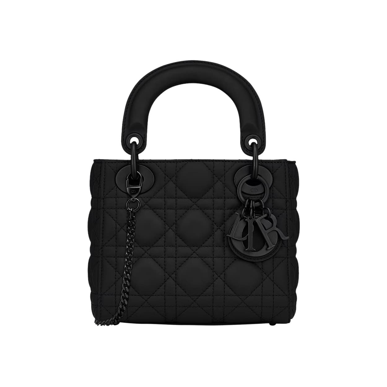 Dior Mini Lady Dior Bag 'Black Ultramatte'