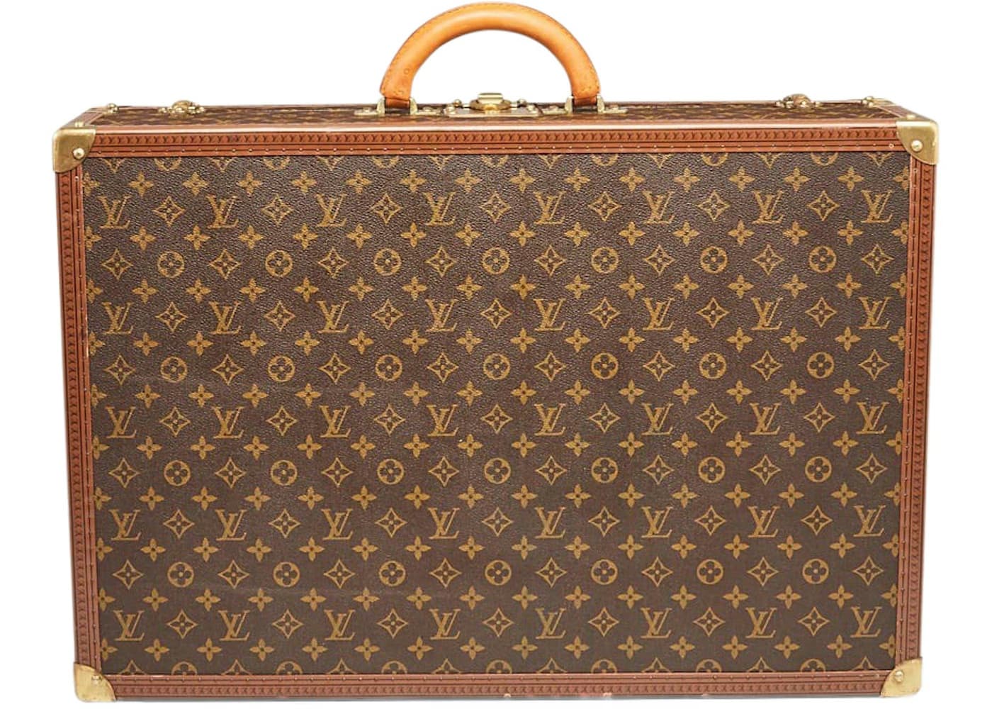 Louis Vuitton Hardsided Suitcase Bisten Monogram 65 Brown