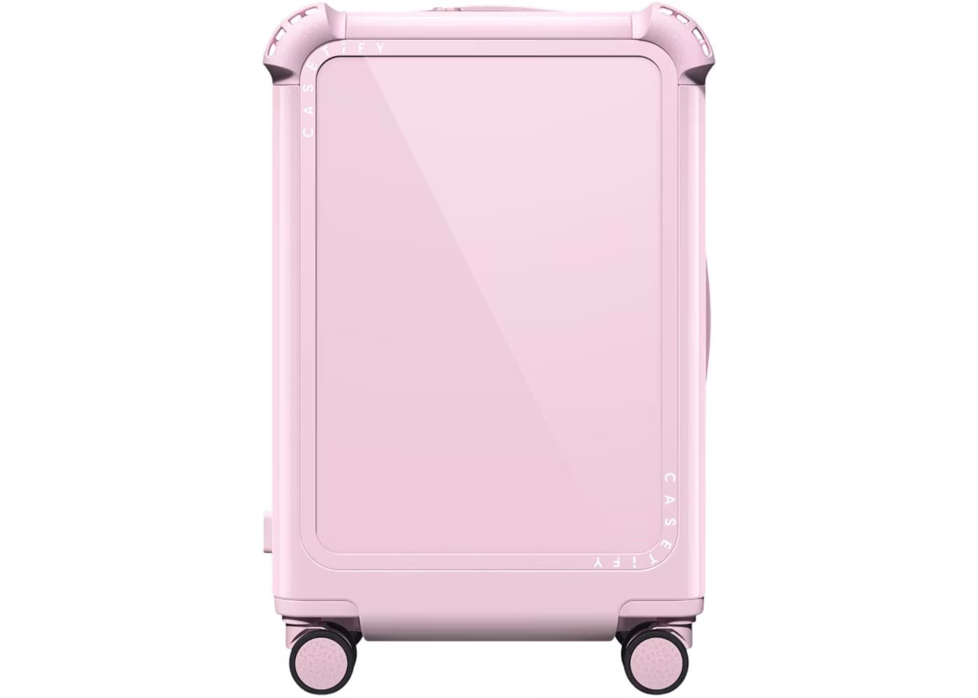 Takashi Murakami x CASETiFY Kaikai And Kiki Sticker Mania 21" Carry-On Suitcase Suitcase Glossy Primrose Pink alt