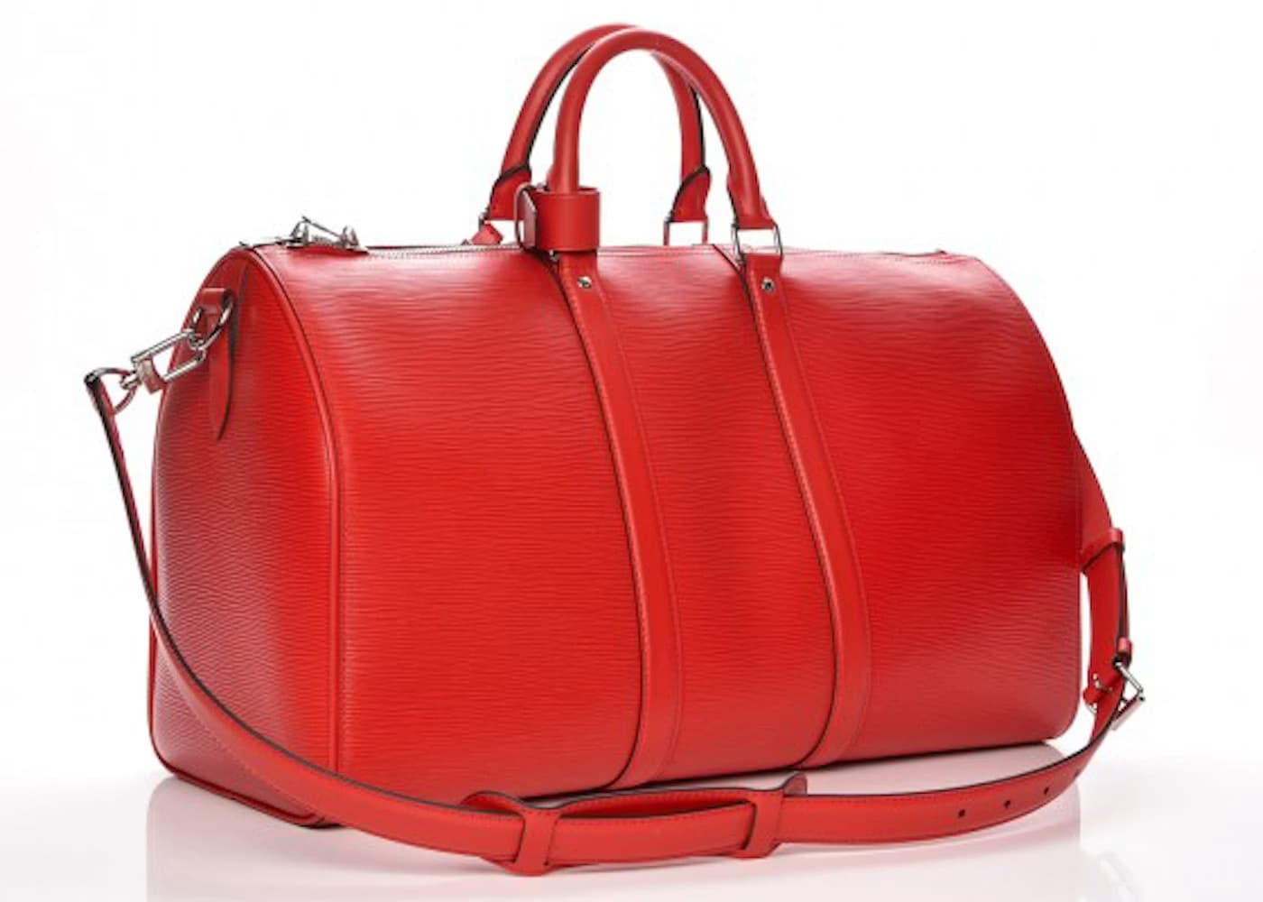 Louis Vuitton x Supreme Keepall Bandouliere Epi 45 Red alt