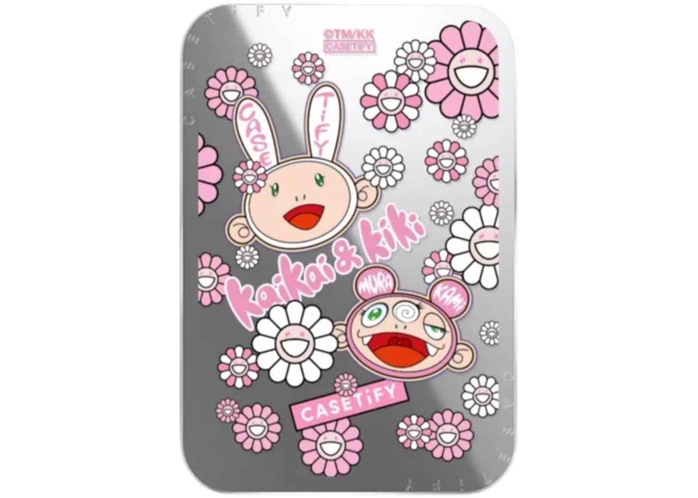 Takashi Murakami x CASETiFY Kaikai And Kiki Sticker Mania Snappy Magsafe Cardholder Stand Mirror