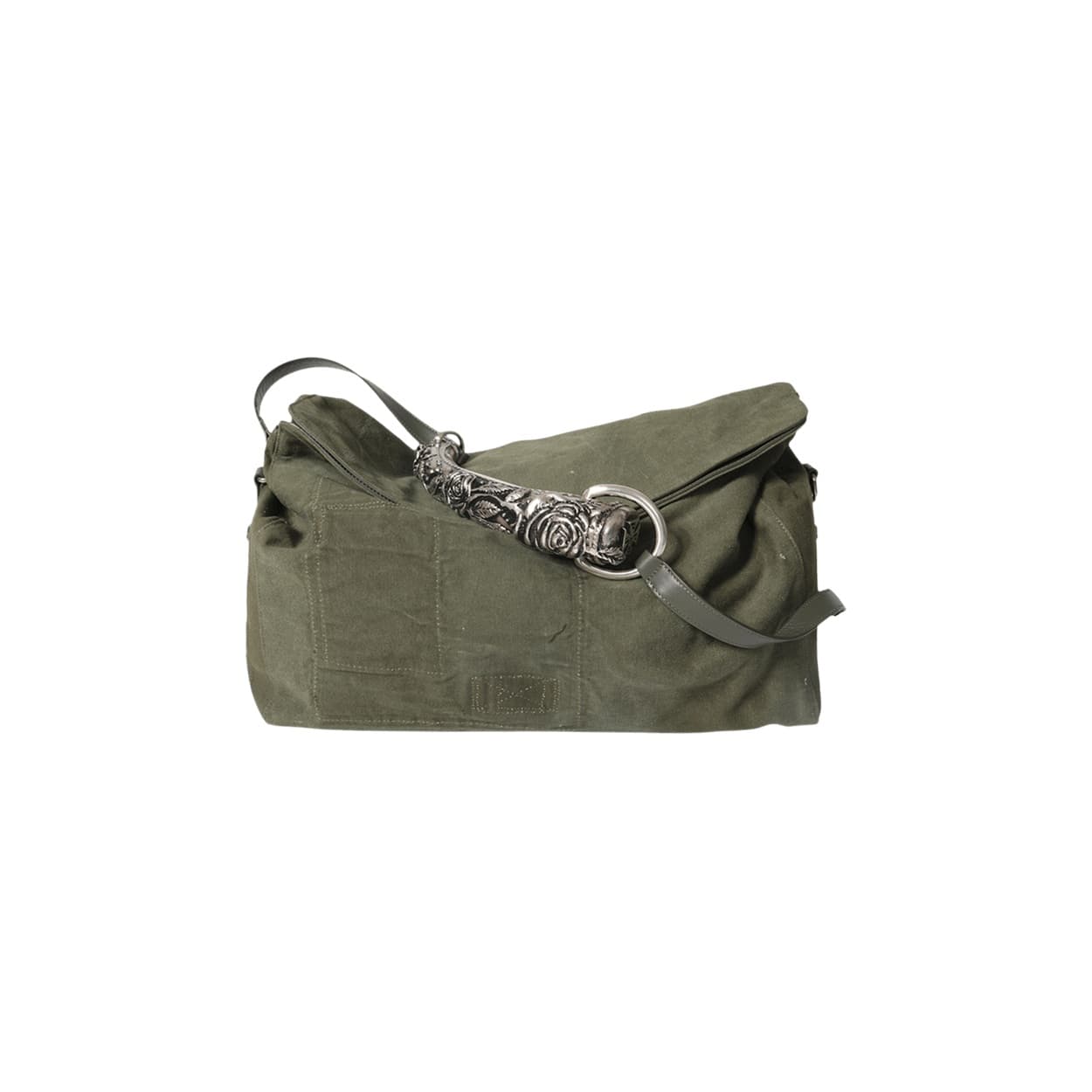 Enfants Riches Déprimés Rose Handle Weekend Bag 'Vintage Olive'