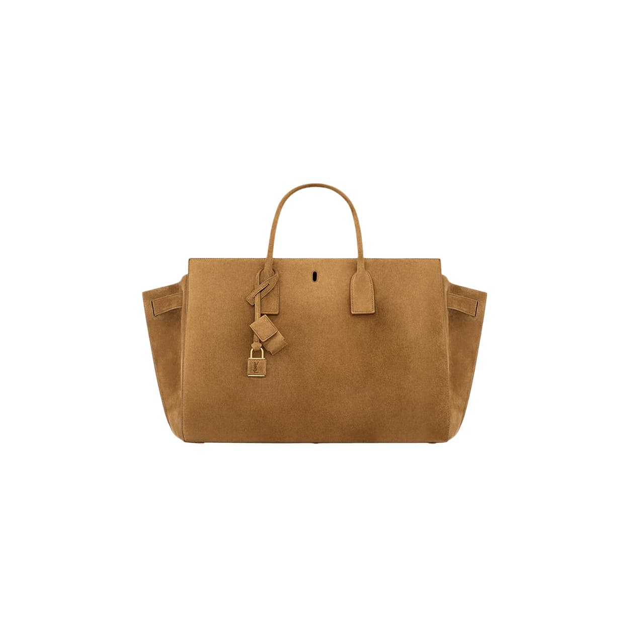 Saint Laurent YSL Large Sac De Jour Tote Bag 'Orange Caramel Cognac'